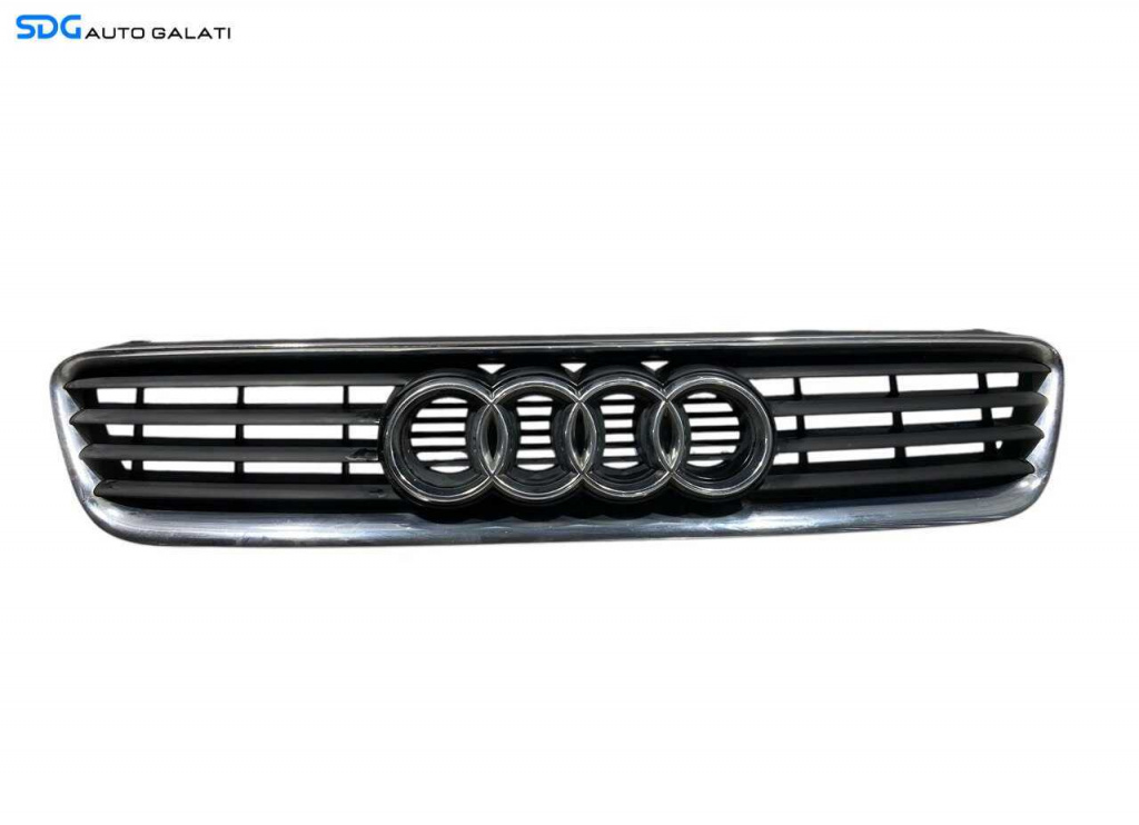 Grila Centrala cu Sigla Emblema de pe Bara Spoiler Fata Audi A3 8L 1997 - 2003 [L6440]