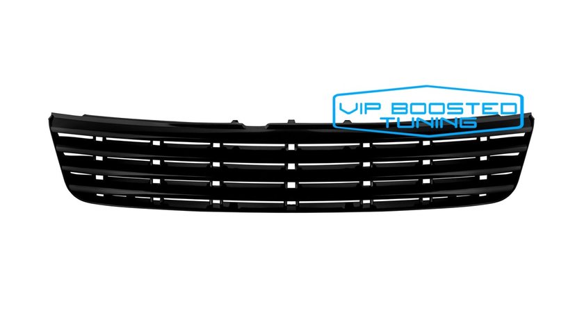 Grila Centrala Fara Emblema Passat 3B B5 1996-2000 Neagra