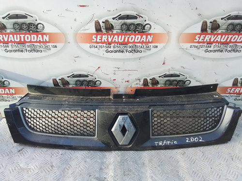 Grila centrala fata Renault Trafic 2 (2001->) 1.9 Motorina 2002, 7700313438