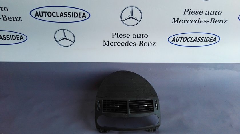 Grila centrala interior Mercedes E class W211 A2118301854 NEAGRA