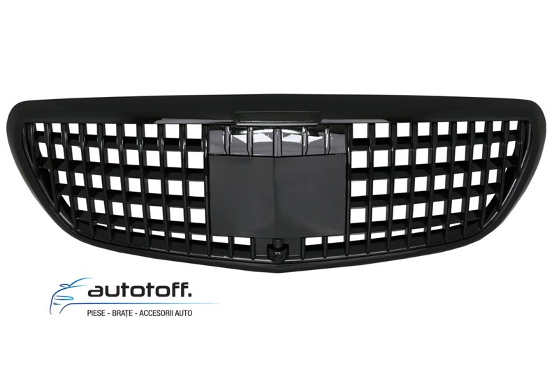 Grila centrala Mercedes E-Class W213 S213 C238 A238 (16-19) MBH Black Design
