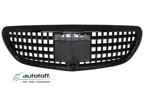 Grila centrala Mercedes E-Class W213 S213 C238 A238 (16-19) MBH Black Design