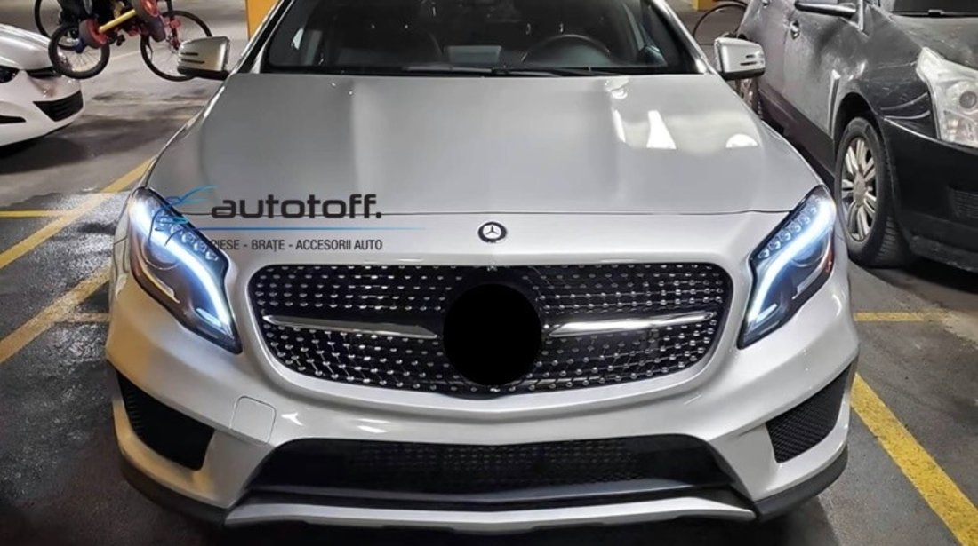 Grila centrala Mercedes GLA X156 (14-17) Diamond Design