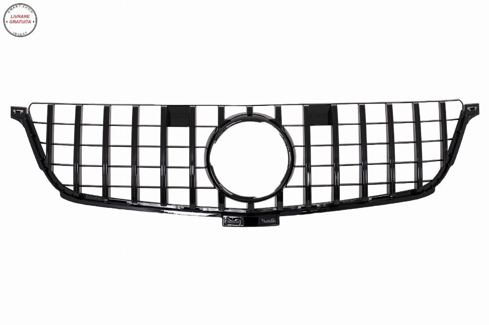 Grila Centrala Mercedes ML-Class W166 (2012-2014) GT-R Panamericana Design Black- livrare gratuita
