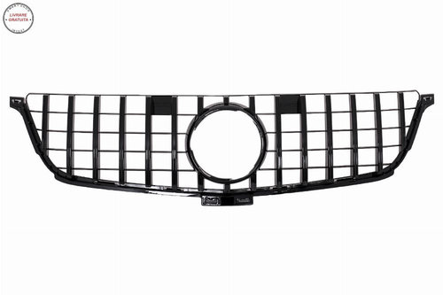 Grila Centrala Mercedes ML-Class W166 (2012-2014) GT-R Panamericana Design Black- livrare gratuita