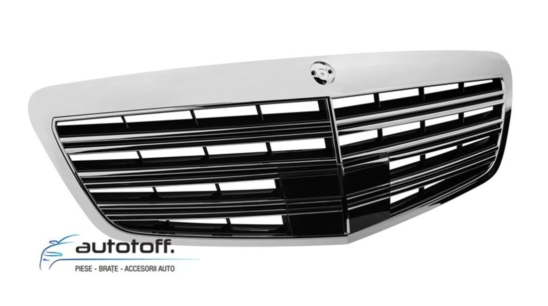 Grila centrala Mercedes S-Class W221 Facelift (10-13) S63 S65 Design