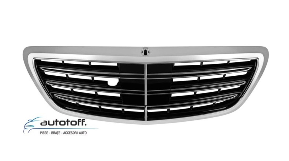 Grila centrala Mercedes S-Class W222 (2013-2020) S63/S65 Design Chrome