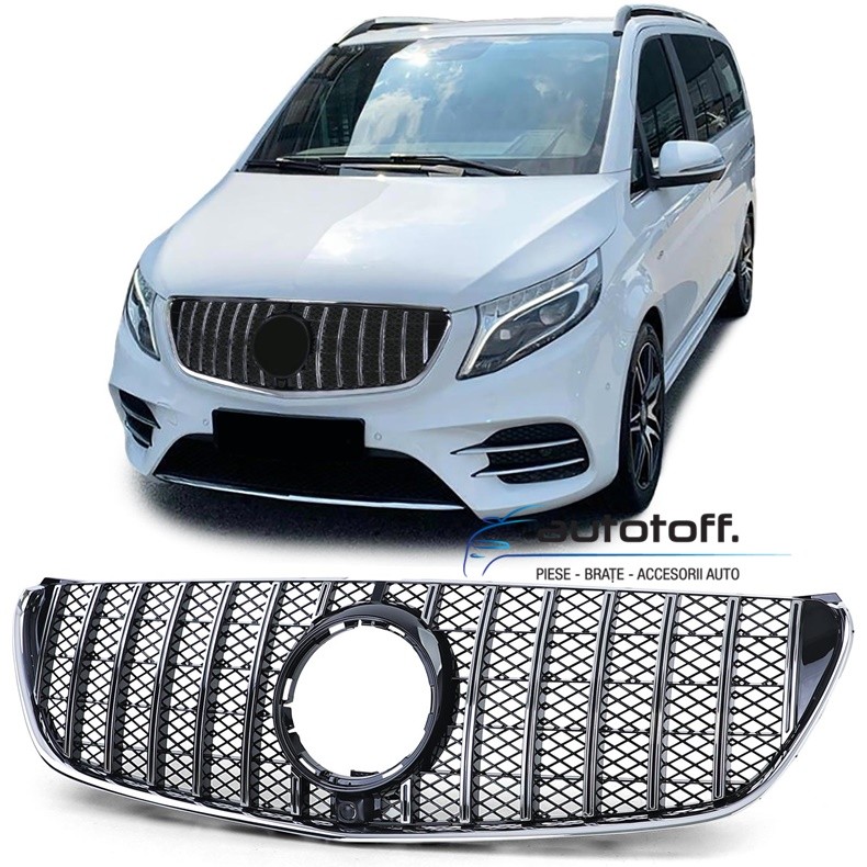 Grila centrala Mercedes V-Class W447 (14-19) model GT Panamericana