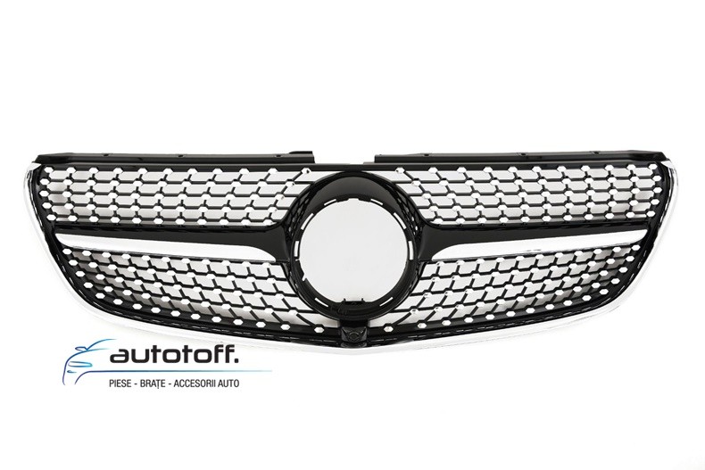 Grila centrala Mercedes V-Class W447 (14-19) model Diamond
