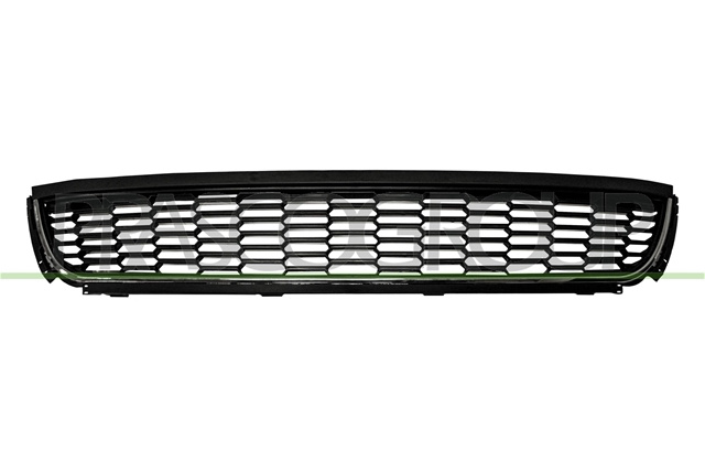 Grila Centrala Neagra (cu Crom) Pentru Bara Fata Vw polo 2009>> Prasco Vw VG0232130