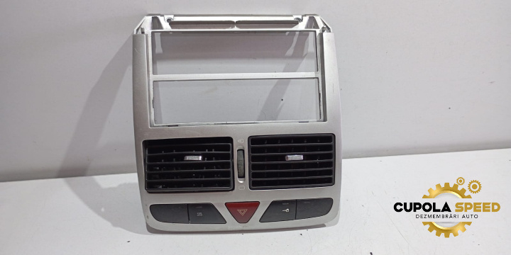 Grila centrala plansa bord M33906 Peugeot 307 [facelift] [2005 - 2008]