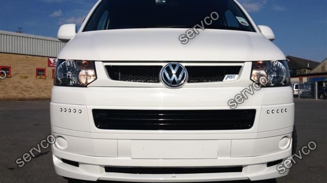 Grila centrala tuning sport VW T5 Transporter Caravelle Multivan Facelift 2010-2015 v4