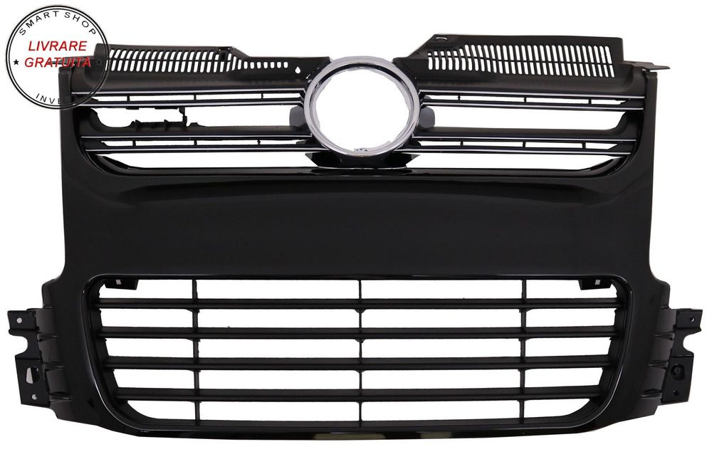 Grila Centrala VW Golf 5 V (2003-2008) Negru R32 Design