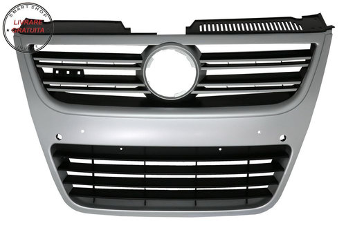 Grila centrala VW Passat 3C (2007-2010) Aluminiu Look- livrare gratuita