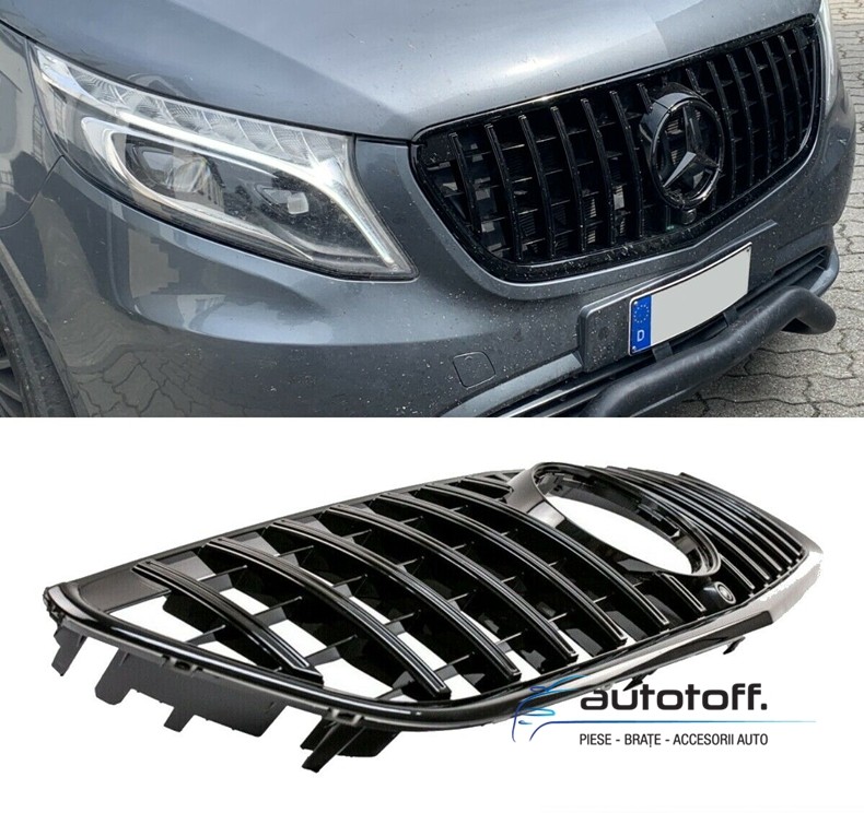 Grila compatibila Mercedes Benz Vito W447 (15-18) GT Design