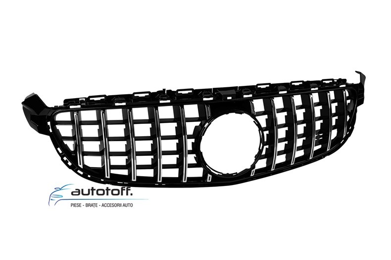 Grila compatibila Mercedes C-Class W205 AMG C63 S (14-18) model Panamericana
