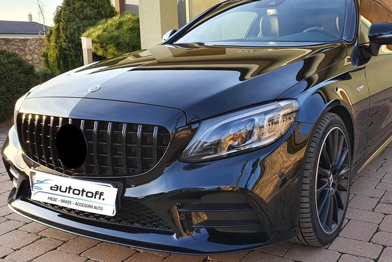 Grila compatibila Mercedes C-Class W205 Facelift (18-20) GT Design