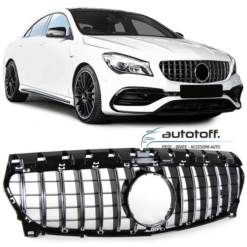 Grila compatibila Mercedes CLA W117 C117 X117 Facelift (2016+)