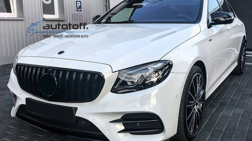 Grila compatibila Mercedes E-Class W213 S213 C238 A238 (2016+) GT Panamericana Design