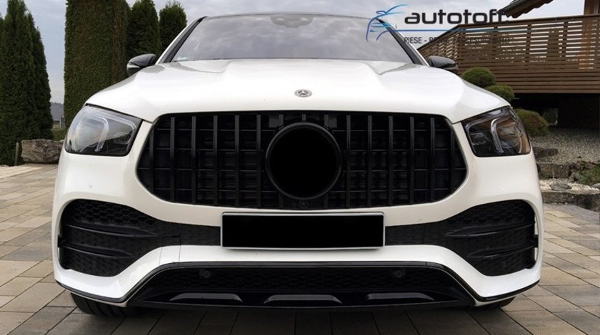 Grila compatibila Mercedes GLE Coupe C167 (2020+) AMG Chrome Design