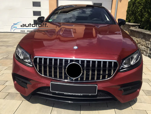 Grila compatibila W213 S213 A238 C238 (2016+) model GT Panamericana