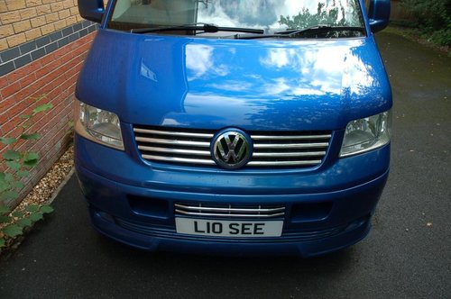 Grila crom VW t5 2005-2009