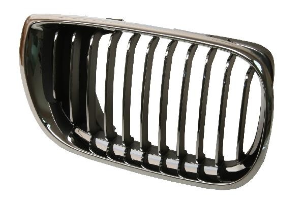 Grila cromata neagra stanga BMW Seria 3 E46 Sedan 02/05