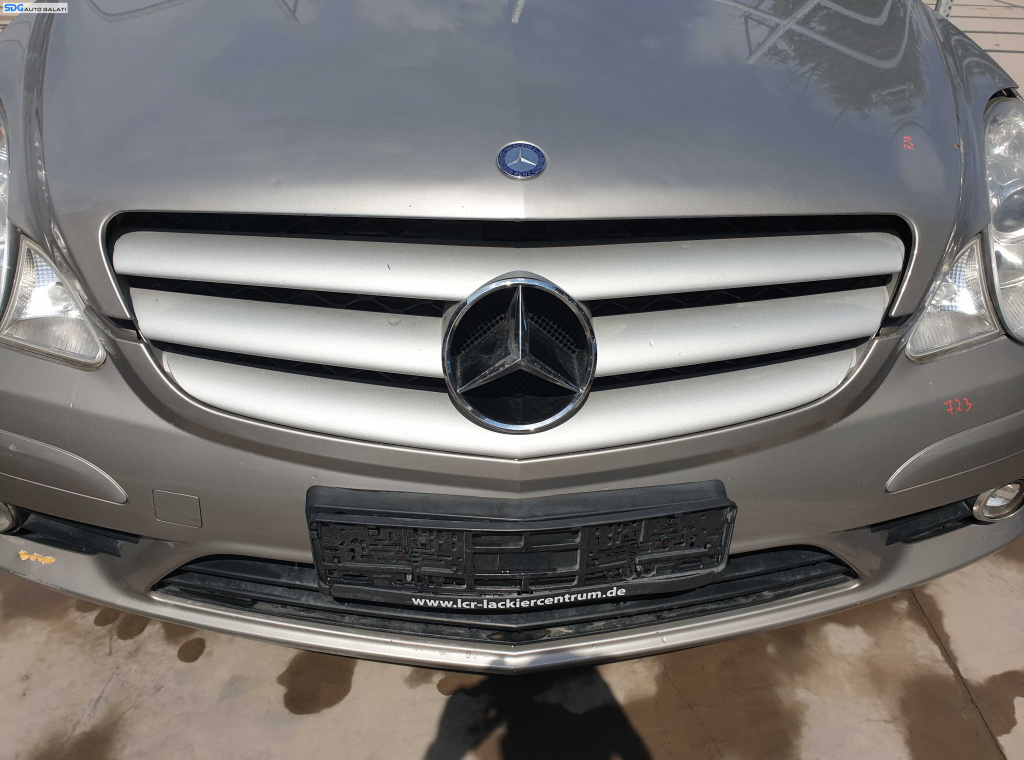 Grila cu Emblema de pe Bara Fata Mercedes Clasa R Class W251 2005 - 2010 Culoare C723 723 [K6693]