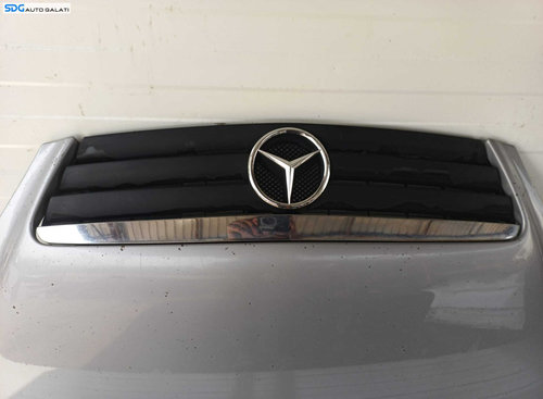 Grila cu Emblema Radiator Capota Bara Spoiler Fata Mercedes Clasa A Class W168 1998 - 2004 [L1486]