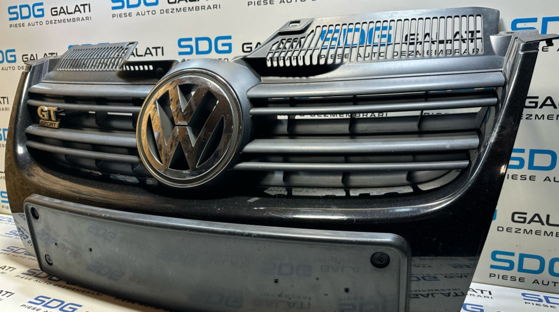 Grila cu Emblema Tip GT Sport Volkswagen Golf 5 2003 - 2009 Cod 1K5853653 [X3018]