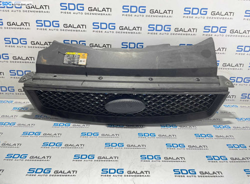 Grila cu Sigla Emblema Bara Spoiler Bara Fata Ford Focus 2 NFL Non Facelift 2004 - 2007 Cod 4M51-813...