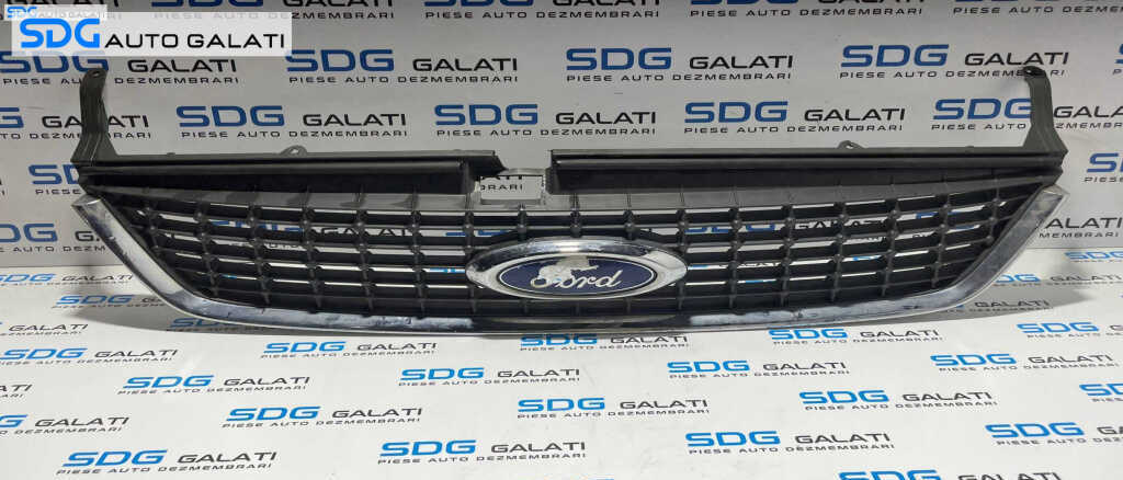 Grila cu Sigla Emblema Bara Spoiler Fata Ford Mondeo Mk4 2007 - 2014 Cod 7S71-8200-A [L2600]