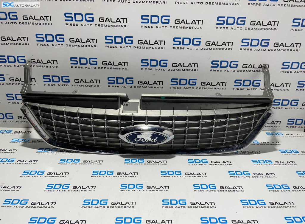 Grila cu Sigla Emblema Bara Spoiler Fata Ford Mondeo Mk4 2007 - 2014 Cod 7S71-8200-A [L2597]