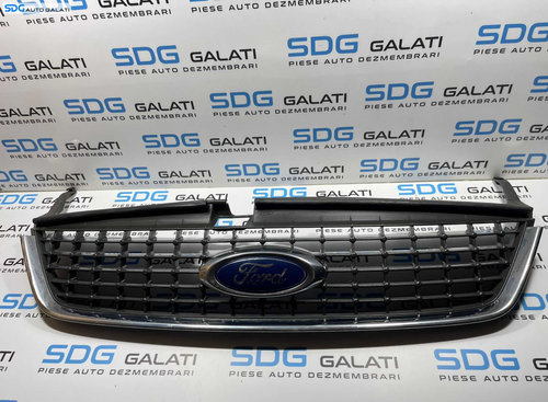 Grila cu Sigla Emblema Bara Spoiler Fata Ford Mondeo Mk4 2007 - 2014 Cod 7S71-8200-A 7S71-8200-D