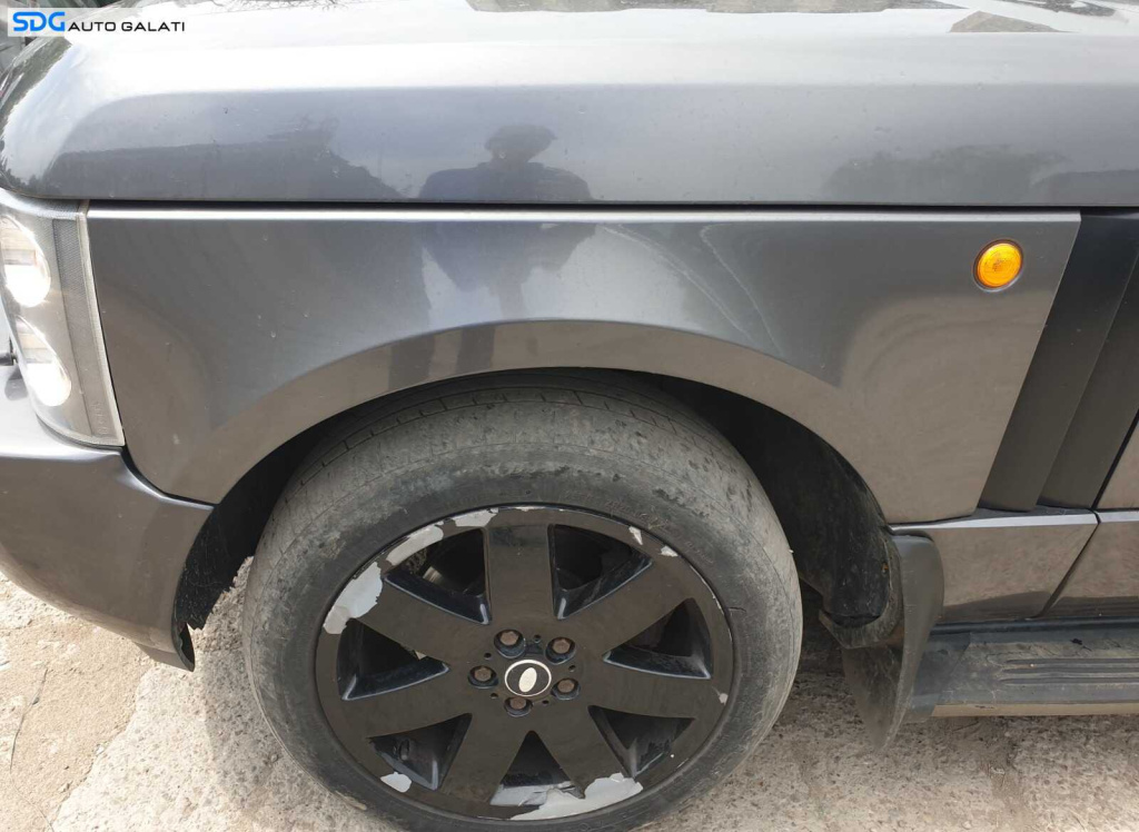 Grila Deflector Ornament de la Aripa Stanga Fata Land Rover Range Rover Vogue 2001 - 2005 [C6996]
