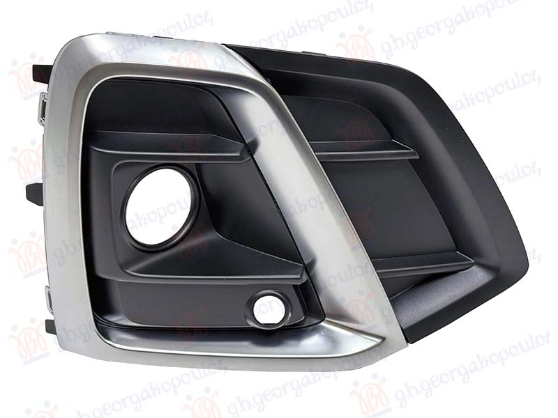 Grila dreapta bara fata Audi Q5 2020- NOUA 80A807680AGCOX (CU ORNAMENT ARGINTIU) - S-LINE