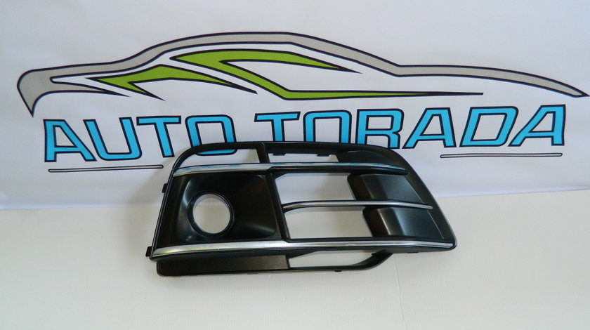 Grila dreapta bara fata Audi Q5 S-Line model 2017-2019 cod 80A807682E