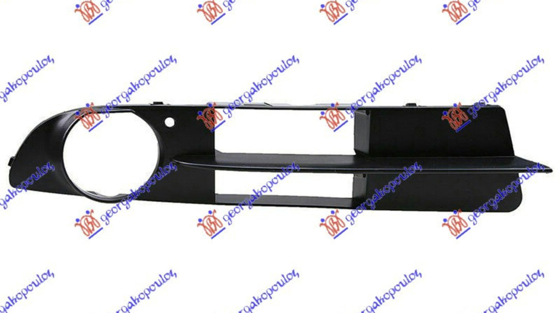 Grila Dreapta Bara Fata Cu Locasuri Proiectoare -2007 BMW E60/E61 2003-2010