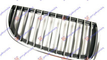 Grila Dreapta Radiator Laterala (Crom-Negru) Bmw S...