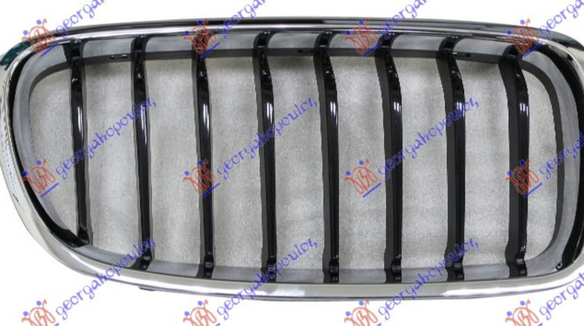 Grila Dreapta Radiator (Sport) (Crom/Negru) BMW F30/F31 2014-2018