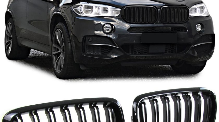 Grila dubla sport tuning BMW X5 F15 X6 F16 M LOOK NOU