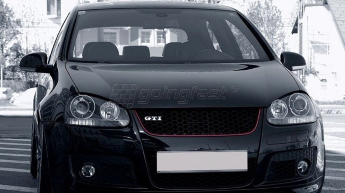 Grila fagure VW GOLF 5 GTI fara emblema negru rosu