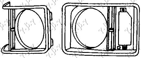 Grila Far - Mitsubishi L300 1980 , 117870