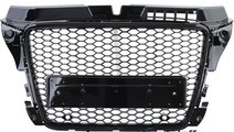 Grila fata Audi A3 8P Facelift (07-12) RS negru lu...