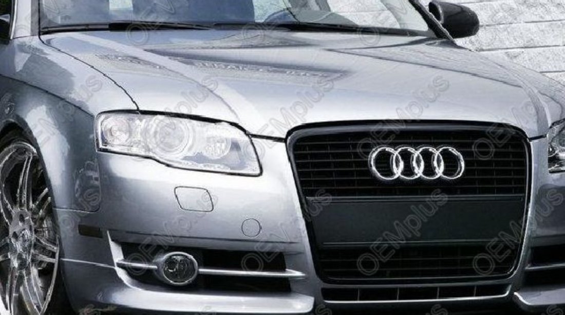 Grila fata Audi A4 B6 2005 2008 neagra