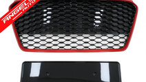 Grila fata Audi R8 42 (2013-2015) RS Design Negru-...