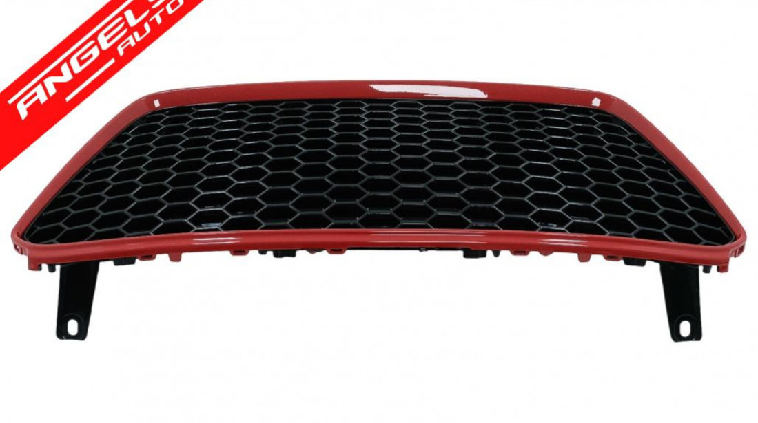 Grila fata Audi R8 42 (2013-2015) RS Design Negru-Rosu