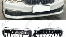 GRILA FATA BMW 5-SERIES G30 2017-2019 CP [DIAMOND ...