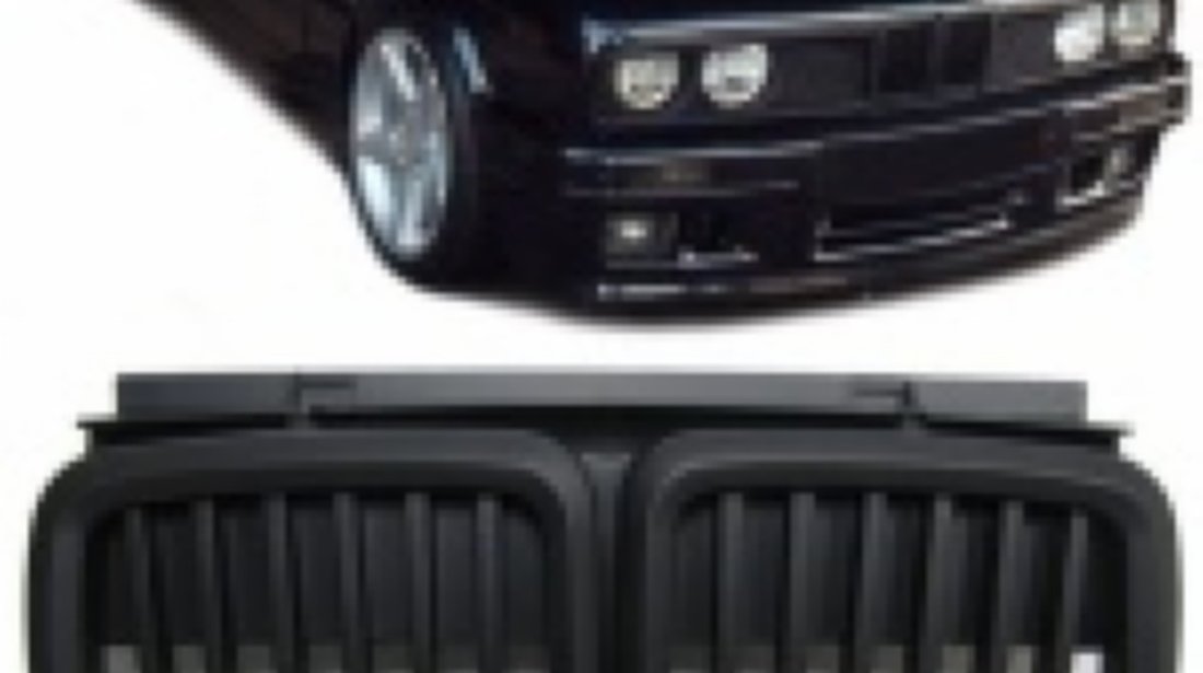 Grila fata BMW E30 negru FK