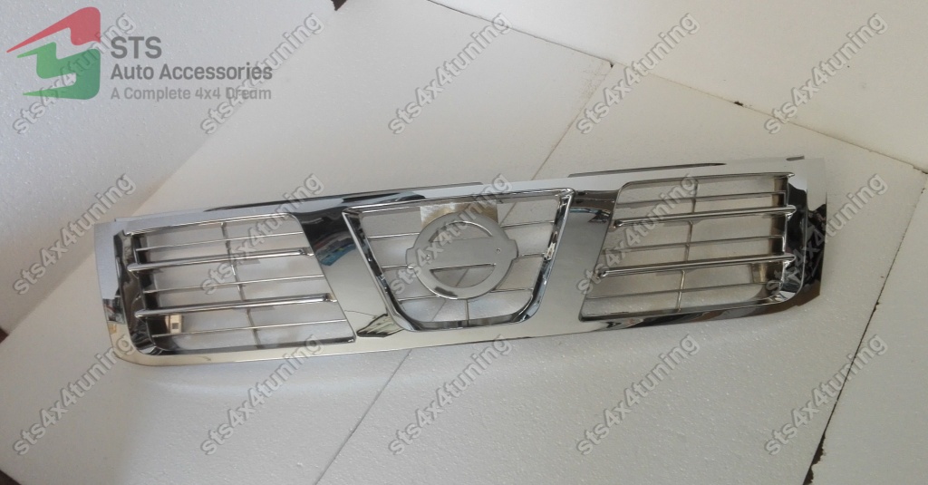 GRILA FATA CROMATE NISSAN PATROL Y61 2003-2004 [OEM]